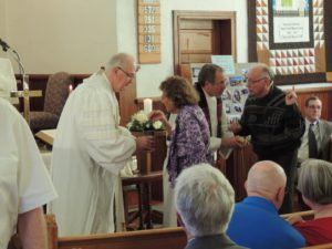13Centennial service - communion